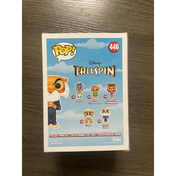Funko Pop! Disney Shere Khan #446 Tale Spin Fall Convention Exclusive Vaulted - Picture 3 of 6